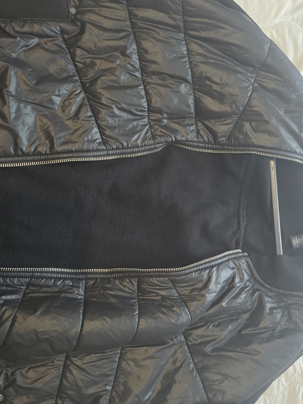 Kenneth Cole New York Black Quilted Puffer Jacket